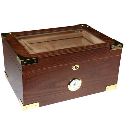 Milano Glass-Top Display Humidor