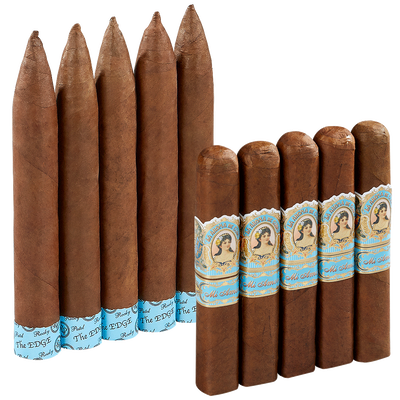 Double Down 90+ Sampler La Aroma de Cuba vs Rocky