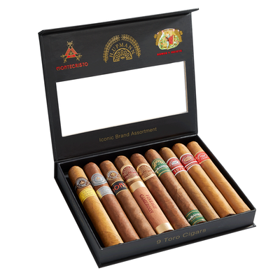 Iconic Montecristo, Romeo y Julieta, And H Upmann 9 Cigar Sampler