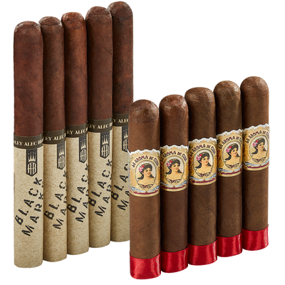 Double Down 90+ Rated Maduro Alec Bradley vs La Aroma De Cuba
