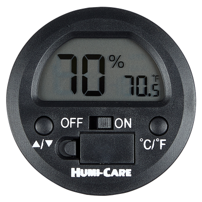 Humi-Care Black Ice Digital Hygrometer