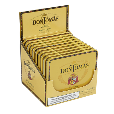 Don Tomas Coronitas Natural Tins - Cigarillos